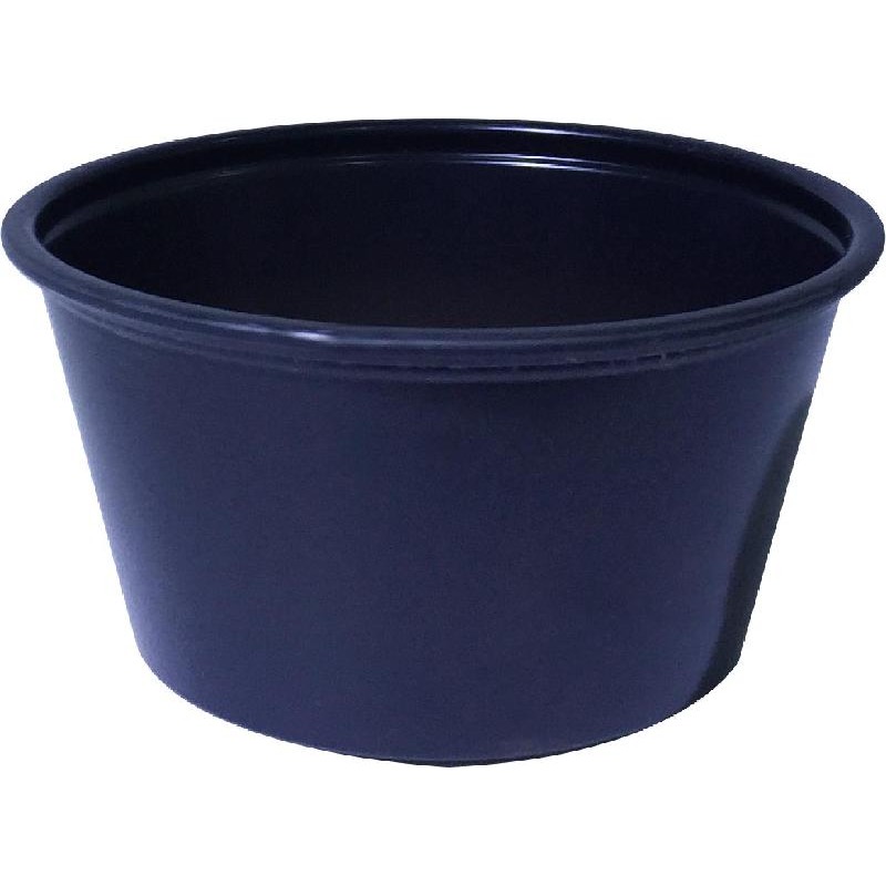 ENVASES SOUFFLE 4,OZ COLOR NEGRO