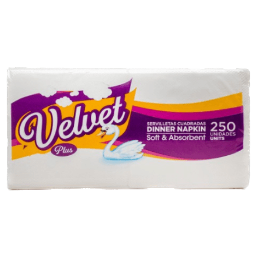 SERVILLETAS DINNER VELVET 10/250