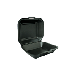 [12533] BANDEJAS 8X8 SIN  DIVISION COLOR NEGRO 