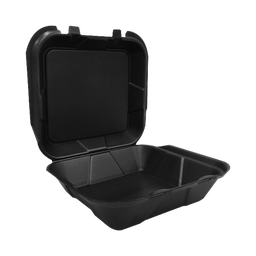 [12530] BANDEJAS 9X9 SIN DIVISION COLOR NEGRO 