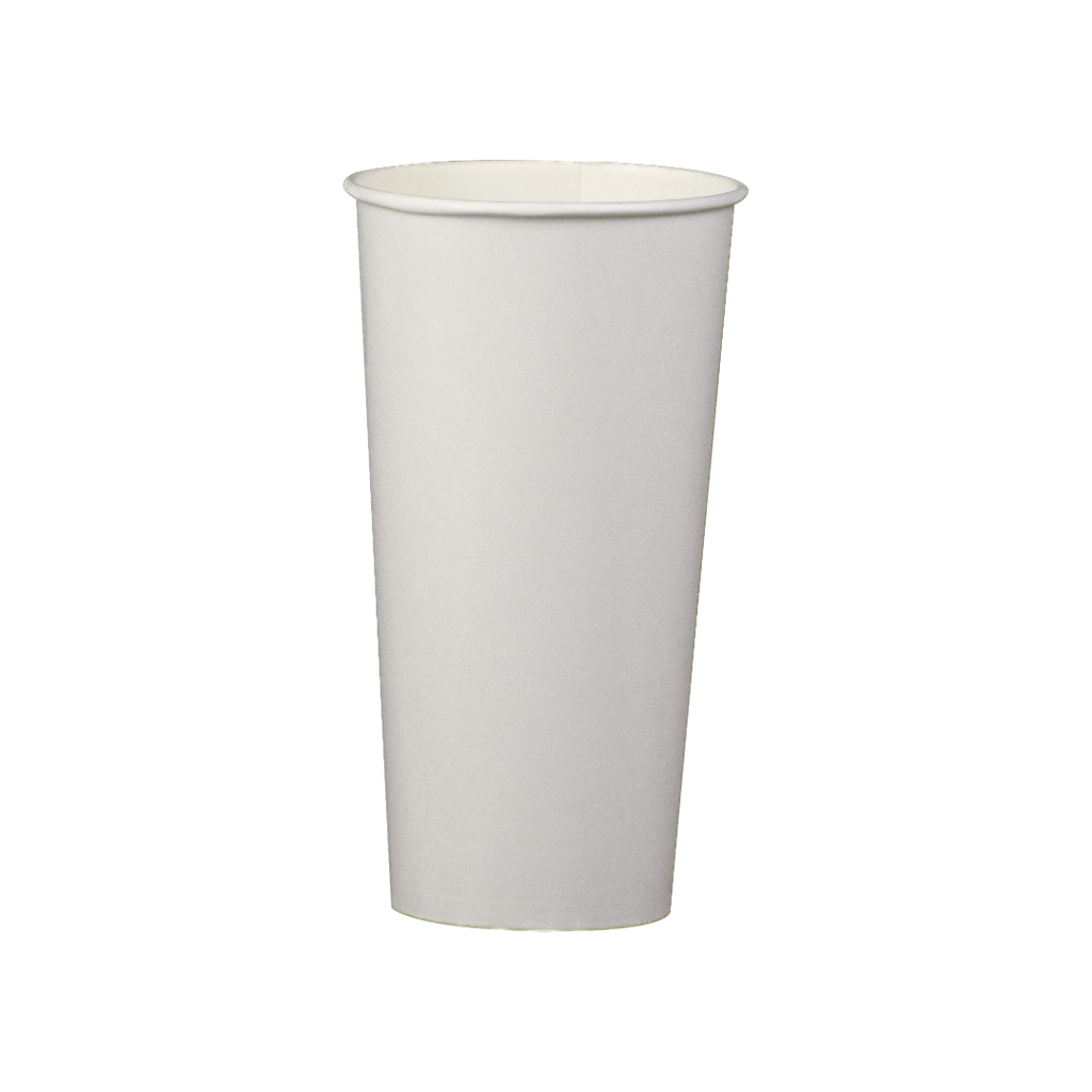 VASO PAPEL BL 21OZ BIO (PCC21-W) 20/50 CA