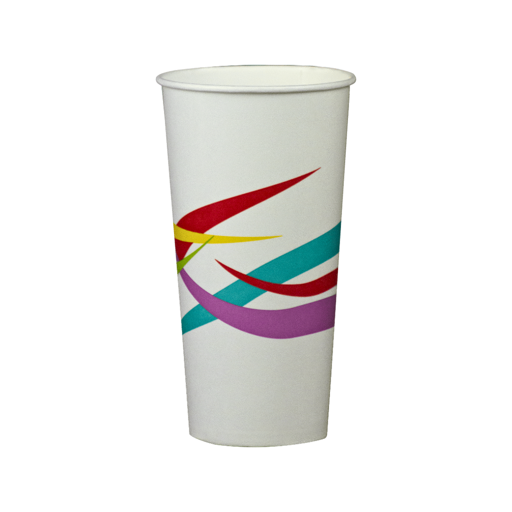 VASO PAPEL IMP 21OZ BIO (PCC21-G) 20/50 CA