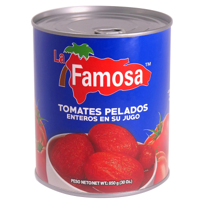 TOMATE PELADO LA FAMOSA 1/98.4,OZ