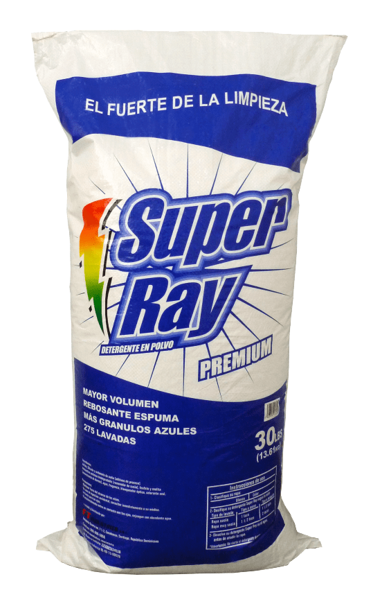 DETERGENTE EN POLVO RAY 30,LB