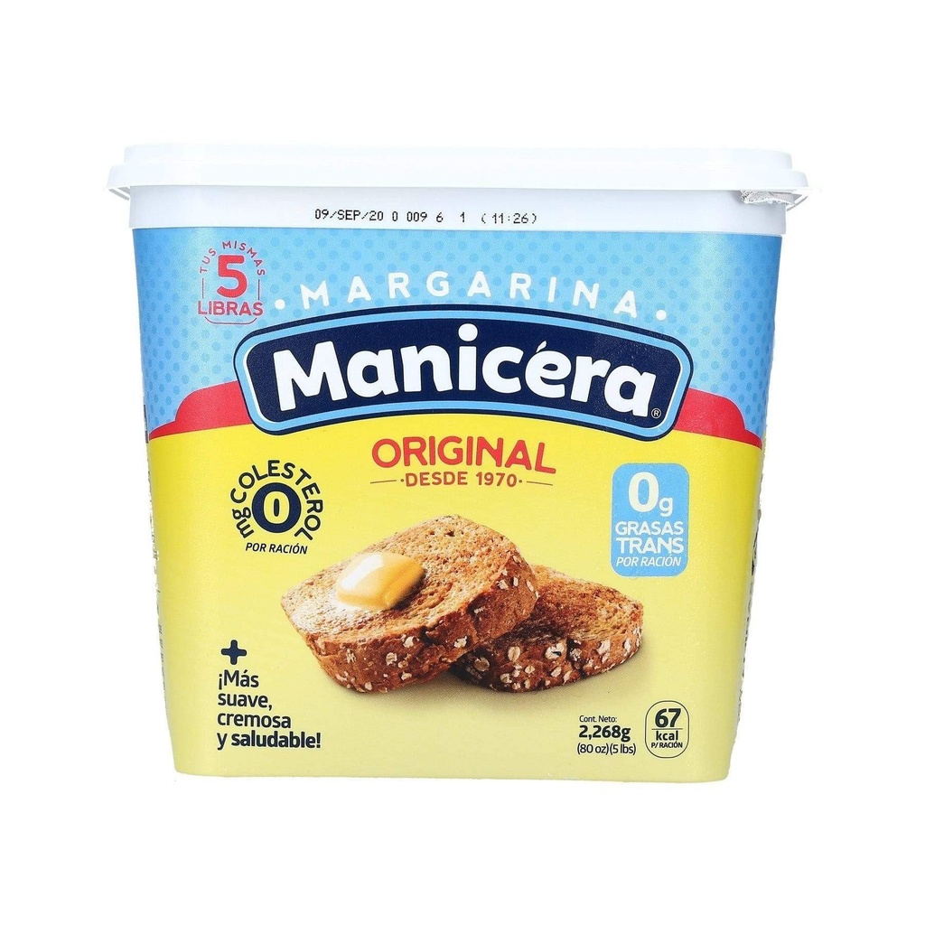 MARGARINA MANICERA TARRO 6/5,LB