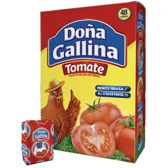 CALDO DOÑA GALLINA TOMATE 24/48