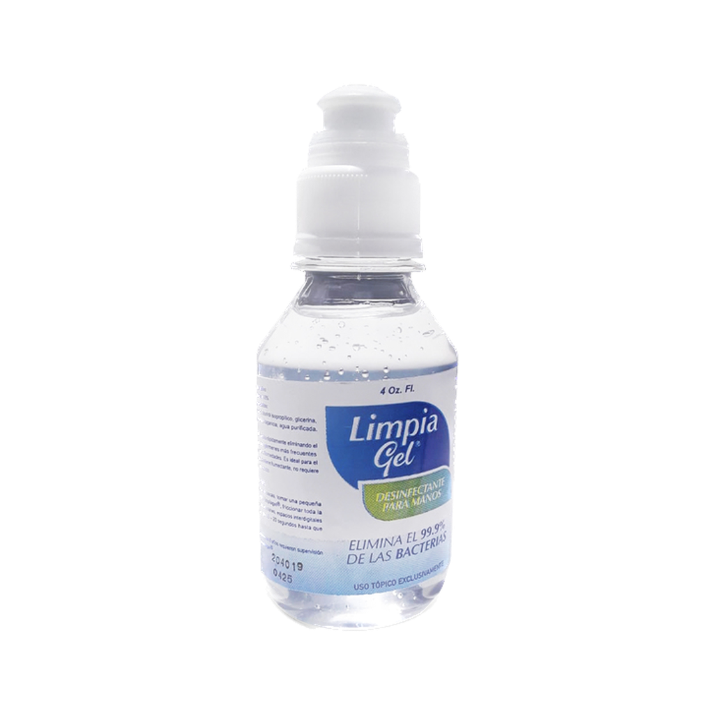 FRASCO 4OZ LIMPIAGEL DESINFECTANTE 1/110 CA