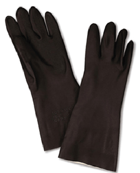 GUANTES MANOS FUERTES NEGRO S//L PAR