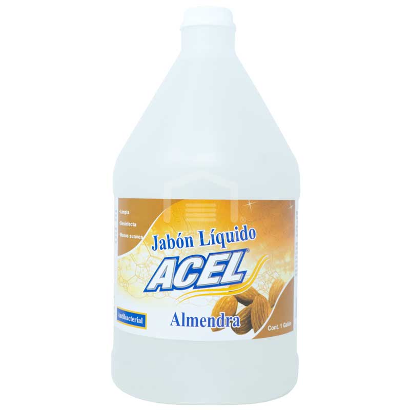 JABON LIQUIDO ANTIBACTERIAL ACEL (ALMENDRA) GL