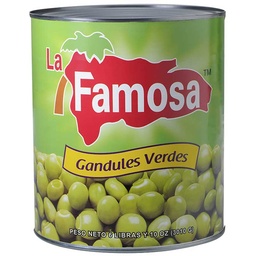 [100026] GUANDULES VERDE LA FAMOSA 6/7,LB