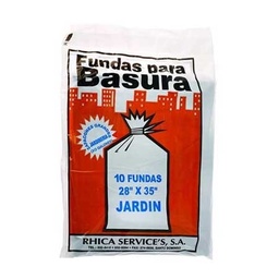 [SJ0055] FUNDA DE BASURA 13 GL. 30/15 PAQUETE