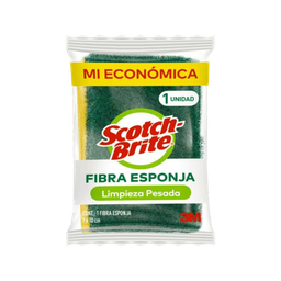 ESPONJA  C/ BRILLO GRANDE SCOTCH BRITE UNIDAD