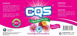 [SJQ0010] DESINFECTANTE FLORAL CQS GL