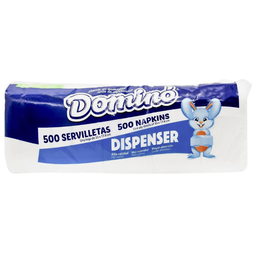 SERVILLETAS DOMINO DISPENSER 10/500