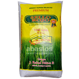 [SJ0105] ARROZ SELLO ROJO 100,LB