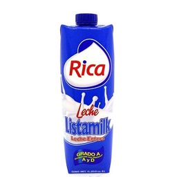 [108556] LECHE LISTAMILK RICA 12/1LT