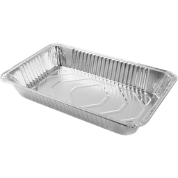 BANDEJA DE ALUMINIO 52.5X32.8X7.6 CM GRANDE 1/50